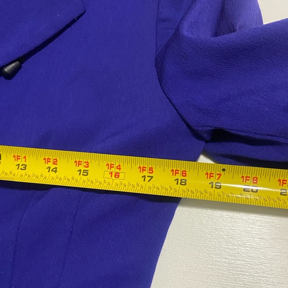 Teenflo Paris Royal Blue Hooded Blazer - Picture 8 of 11